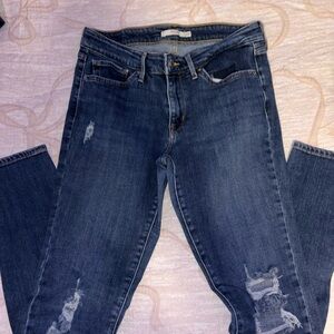 Levi's Dark Blue Women's Skinny Jeans